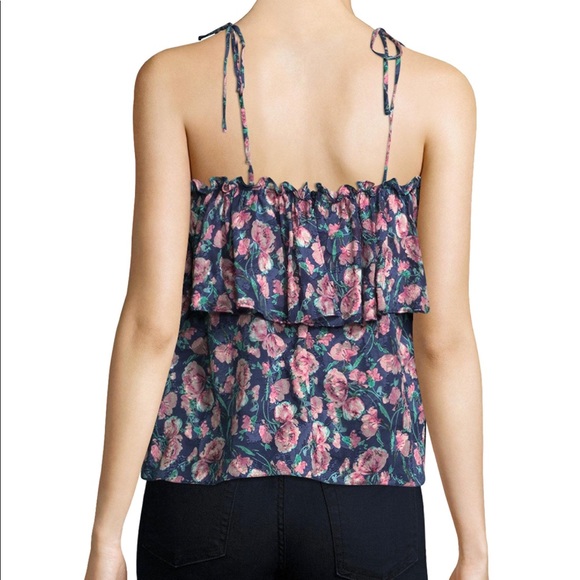 Rebecca Taylor Tea rose Floral tank - Picture 6 of 7
